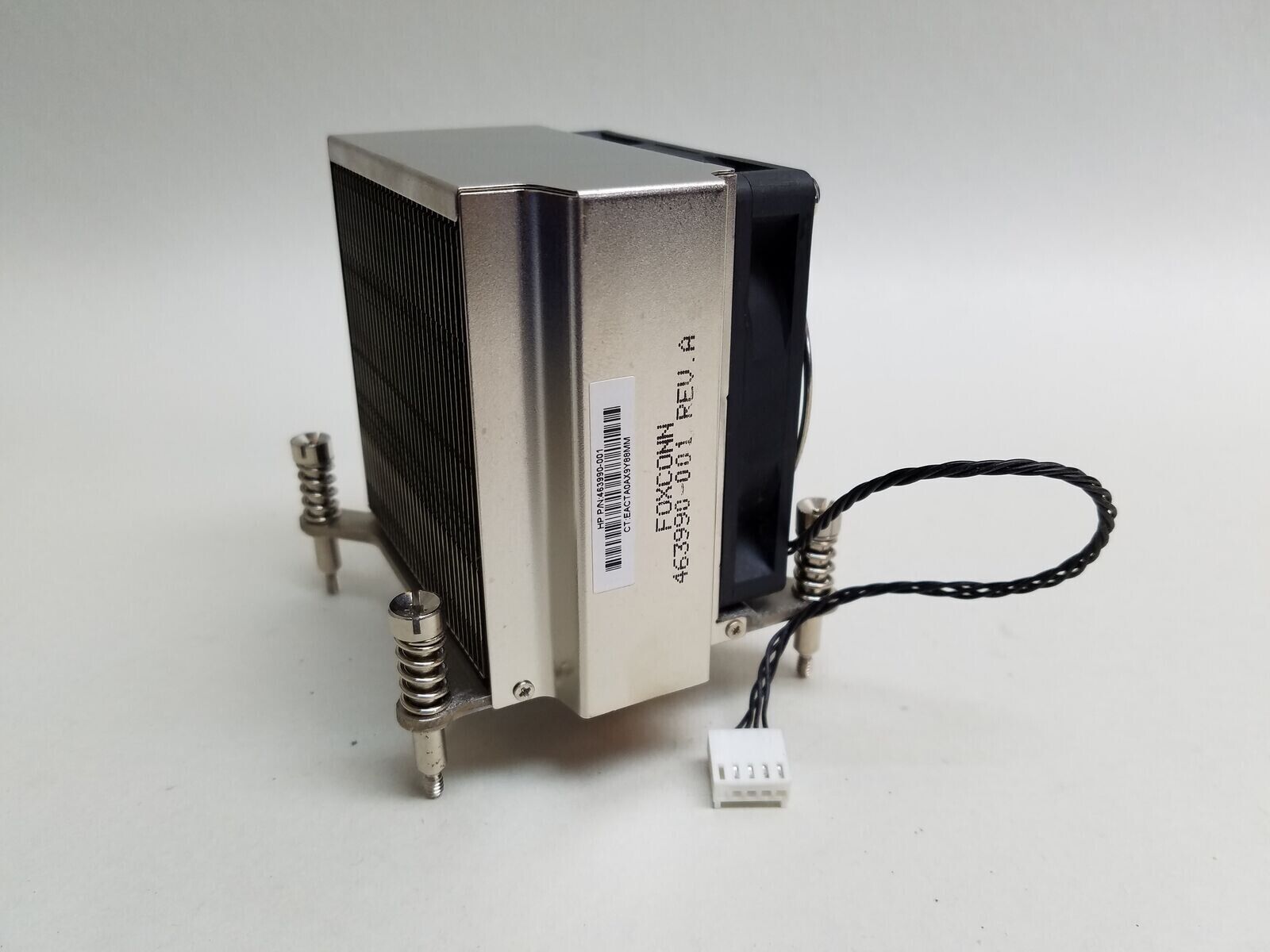 HP 463990-001 Z600 / Z800 Workstation 5-Pin LGA 1366 CPU Fan w/Heatsink