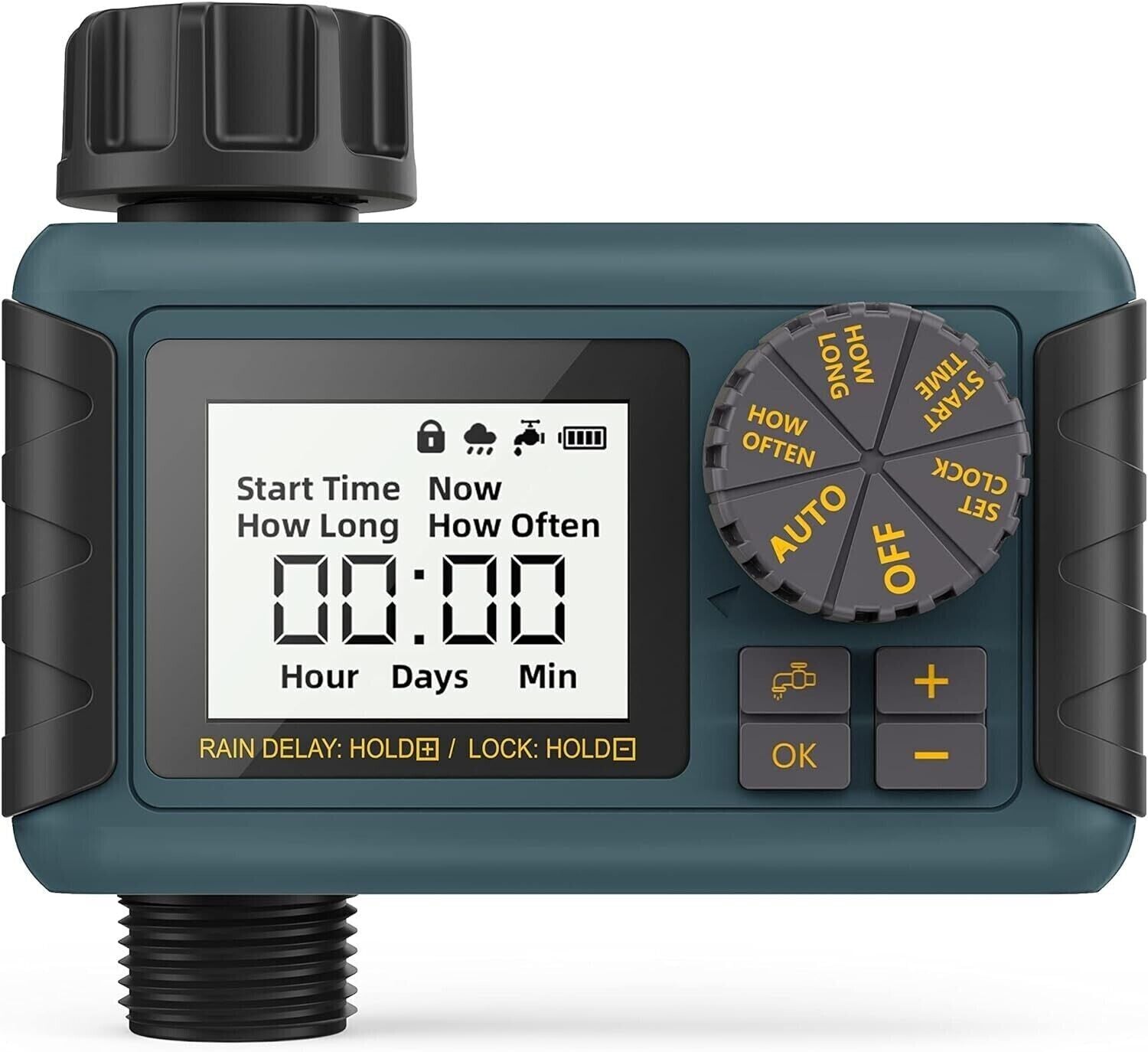 Diivoo WT-01 Hose/Sprinkler Timer with Timing and Frequency Irrigation