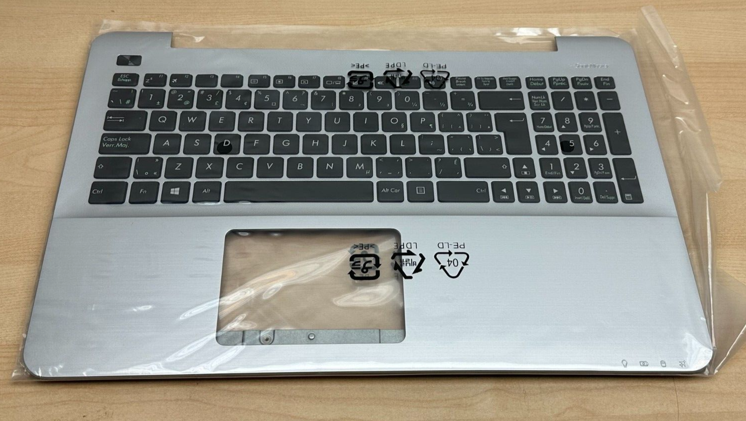 Keyboard + TopCase for ASUS X553M X553MA K553M K553MA - CA White MP-13K96CU-4423