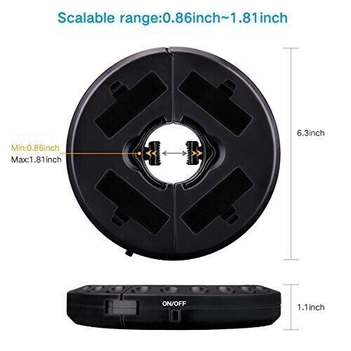 OYOCO Patio Umbrella Light 3 Brightness Modes Cordless 28 LED Lights 200 Lumens