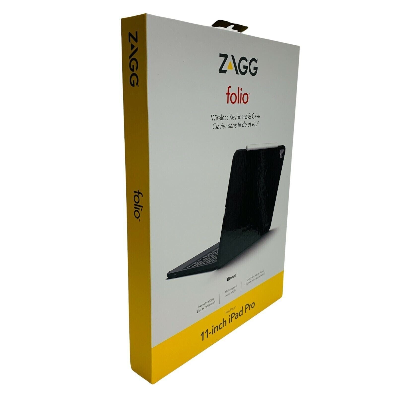 ZAGG Folio Wireless Keyboard & Case for Apple 11-inch iPad Pro Black Brand New