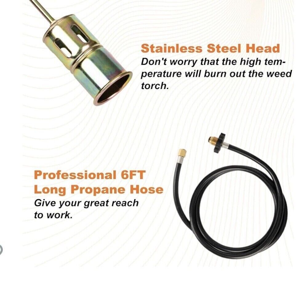 YOUDO Portable Brass Propane Weed Torch Burner Kit