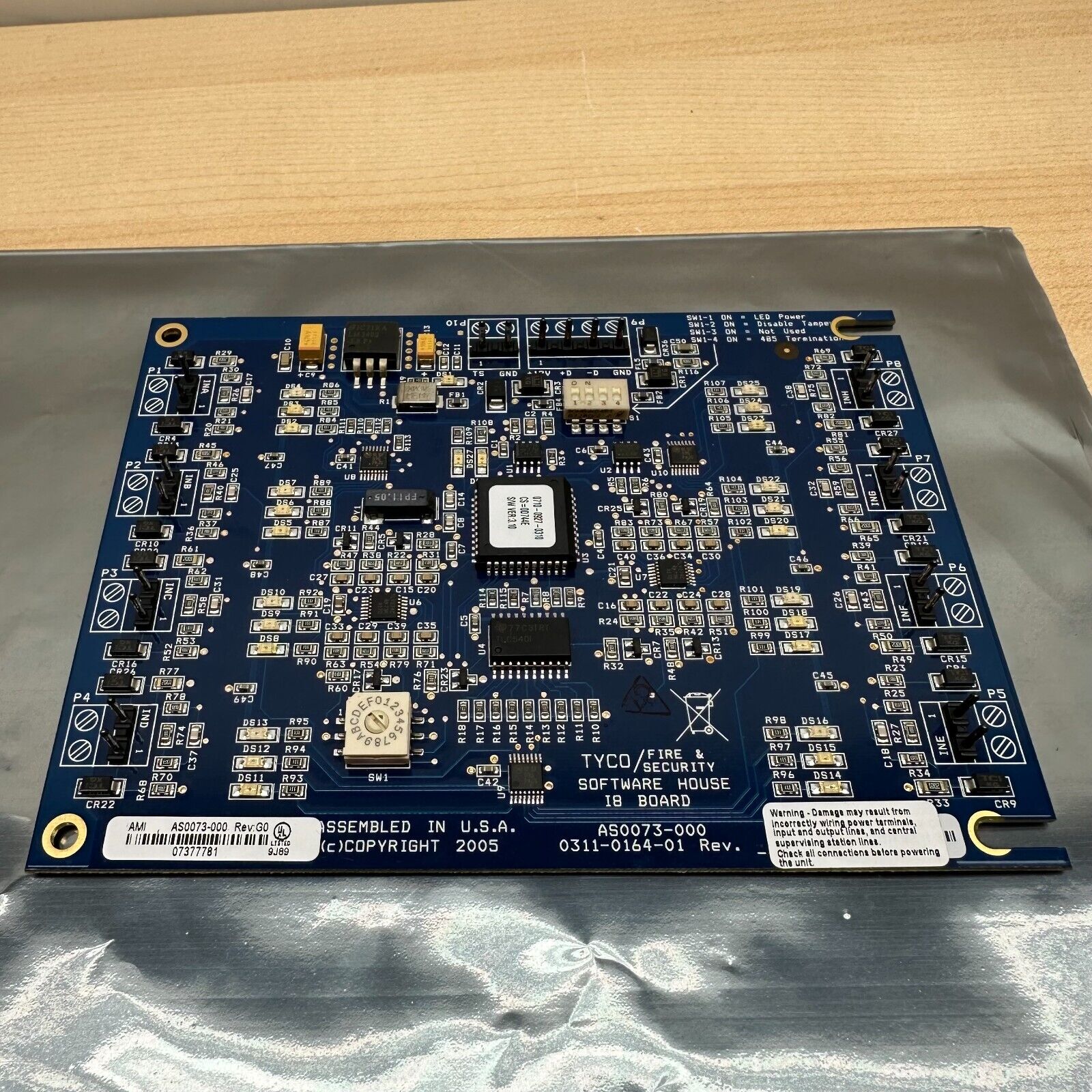 Software House AS0073-000 i8 Input Board, for use with APC/iStar