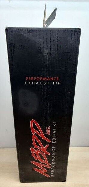 MBRP STAINLESS STEEL DIESEL EXHAUST TIP 4 INLET 6 OUTLET 18 ROLLED END T5130