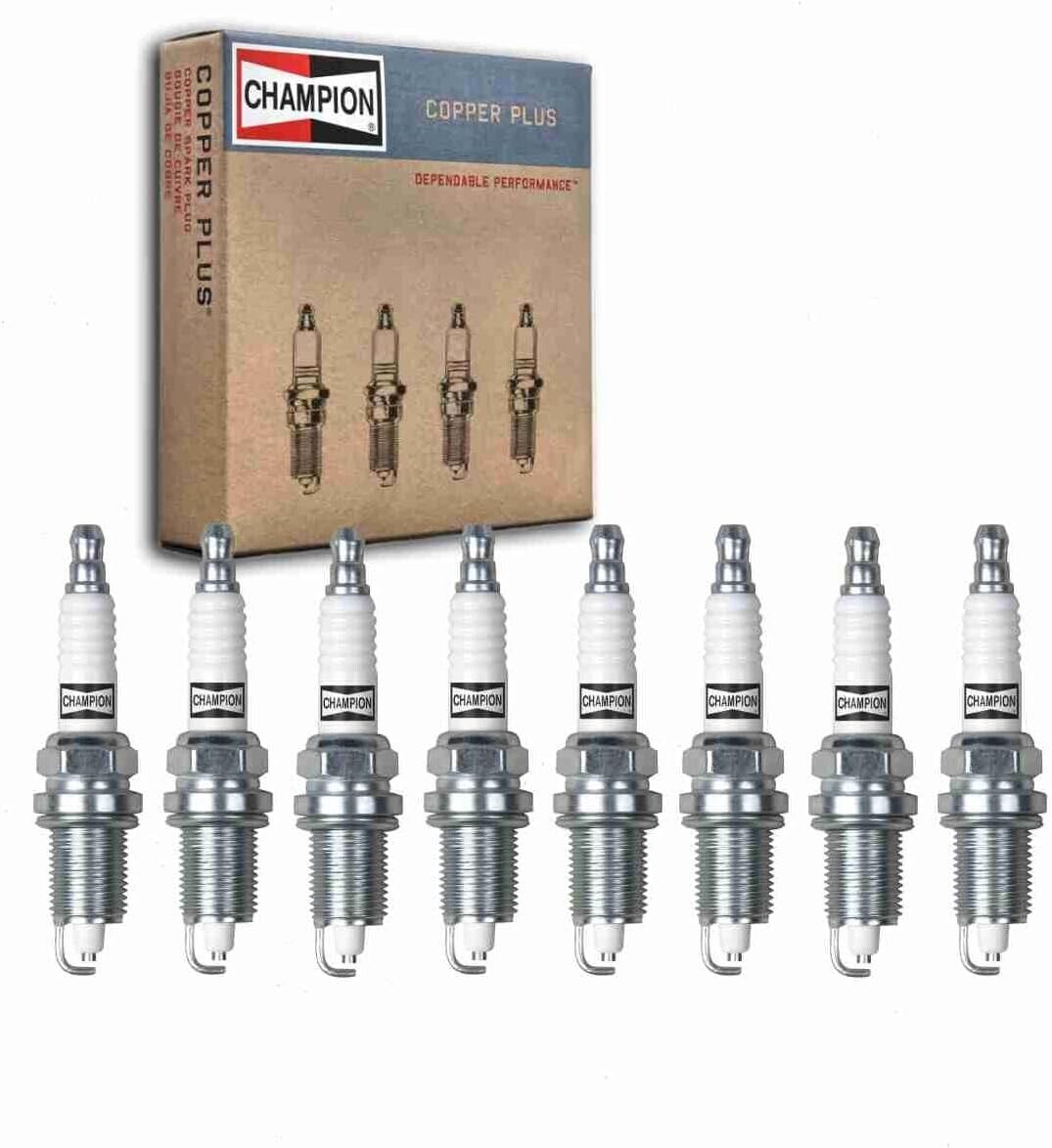 Champion 436 RC12LC4 Spark Plug - Pack of (8) Copper Plus - NEW