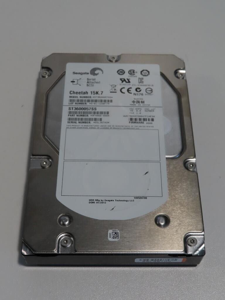 Seagate Cheetah 15K.7 600GB Internal 15000RPM 3.5" (ST3600057SS) HDD
