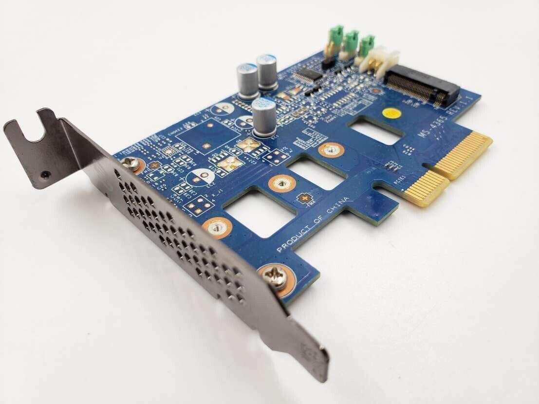 HP 800 G2 G3 G4 Z240 Z Turbo Drive SSD NVME M.2 to PCIe Card Adapter 742006-002