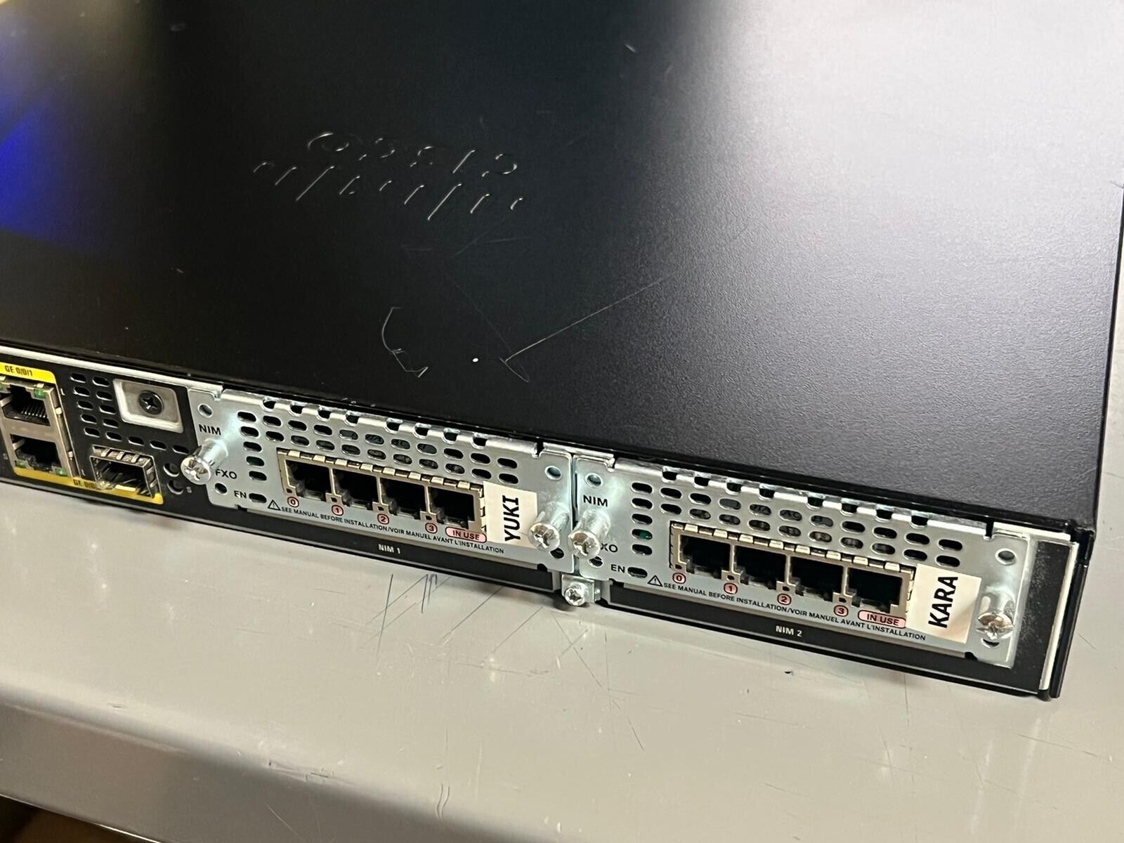 Cisco 4300 Series Integrated Services Router ISR4321K9 V04 No AC