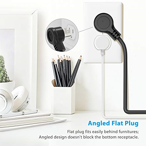 Power Strip with USB TROND Wall Mountable Outlet Extender with 3 USB Ports 3 ...