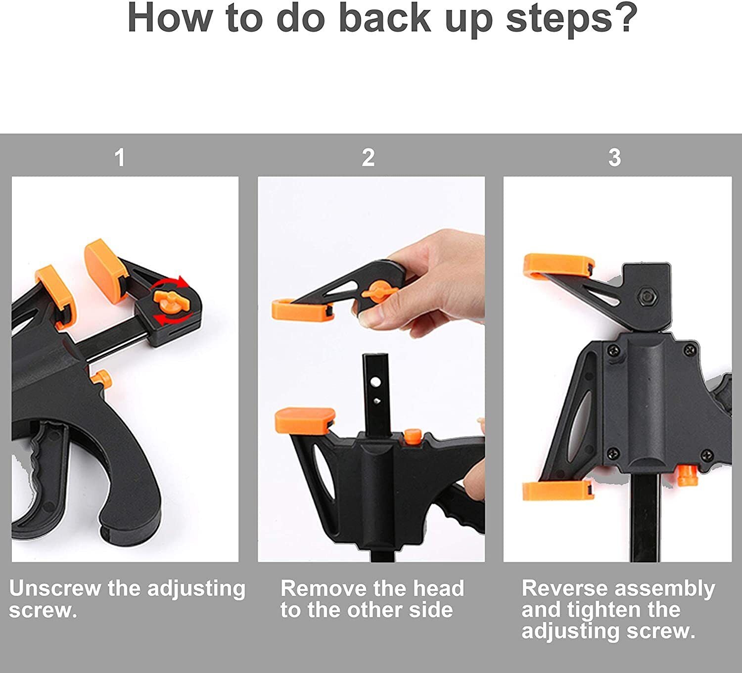 Quick Grip Clamps for Woodworking 4 Set Tool Grip Quick Ratchet Release Squeeze