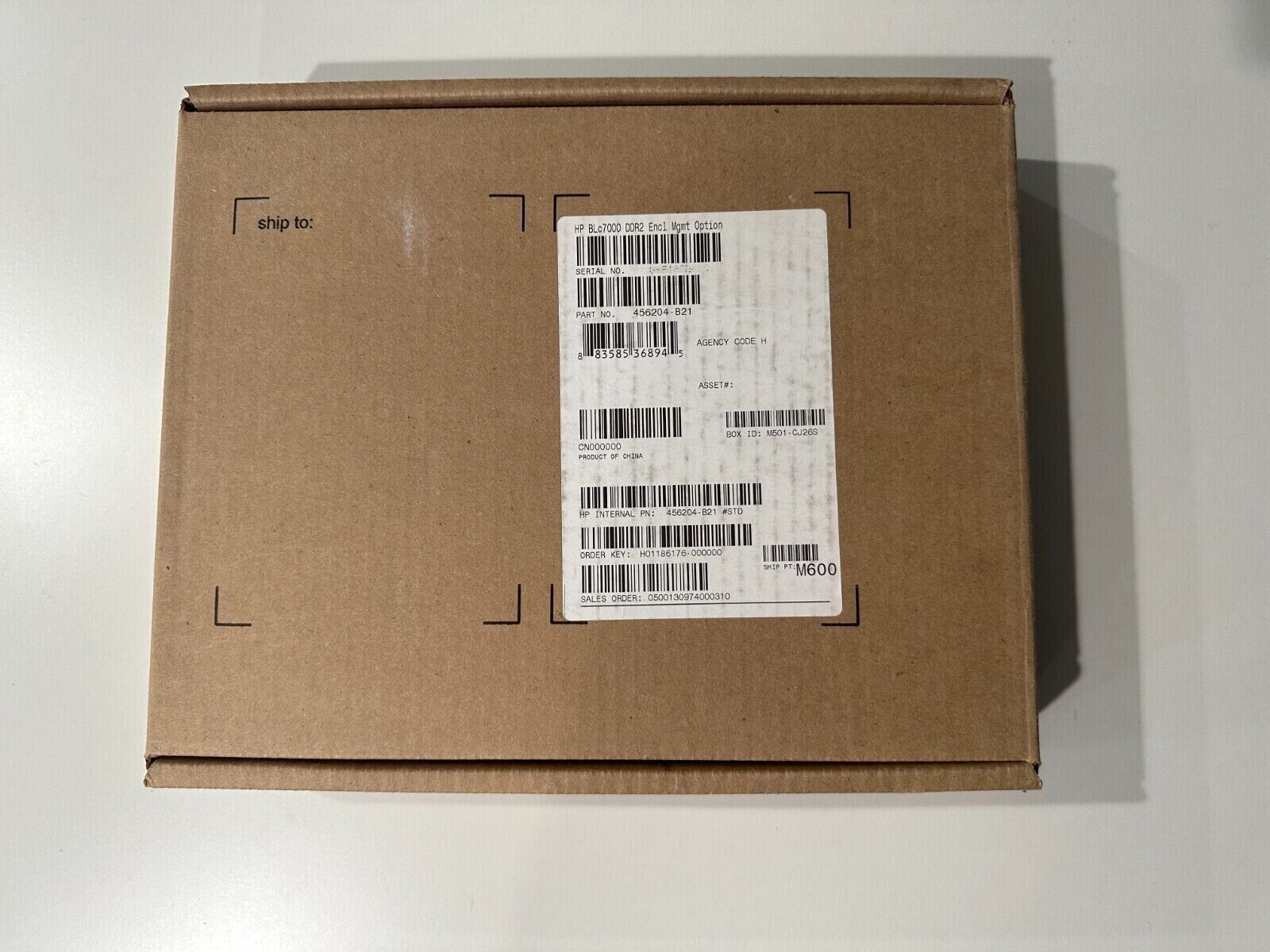 HPE 456204-B21 Network Chassis Management Device