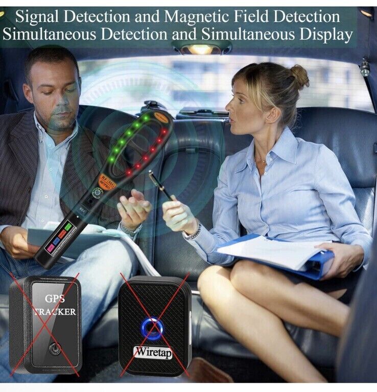 MAGNET ELECTROMAGNETIC WAVE Hidden Device DETECTOR GPS Spy Bug Tracker