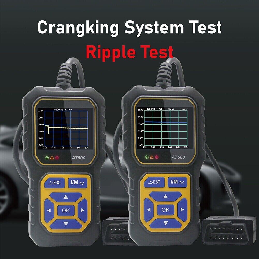 Car Code Reader OBD2 Scanner Check Engine Light Fault Code Reader Scanner AT500