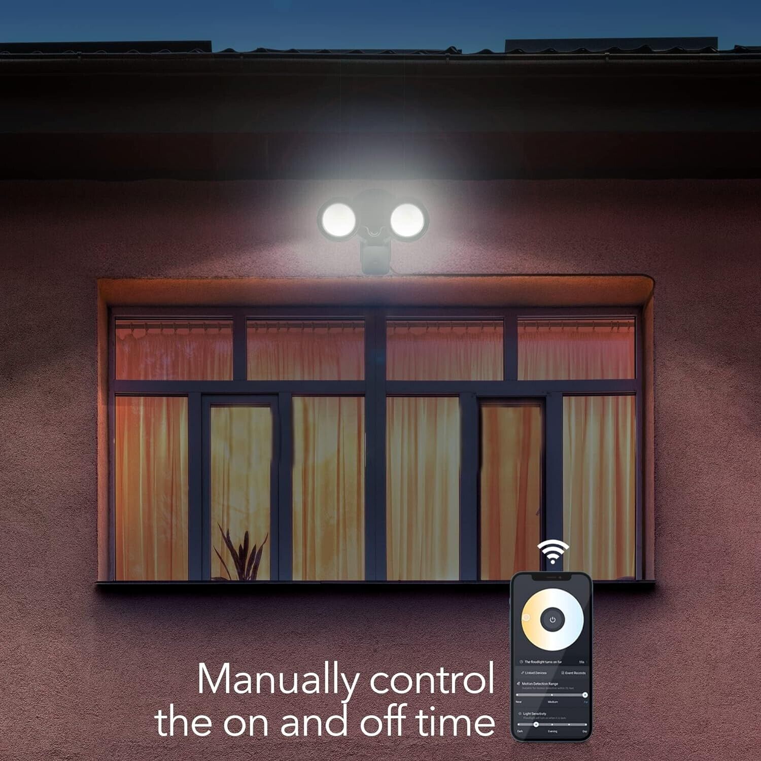 Wasserstein 3-in-1 Plugged-In Smart Floodlight 1500 lumens *Camera NOT Included*