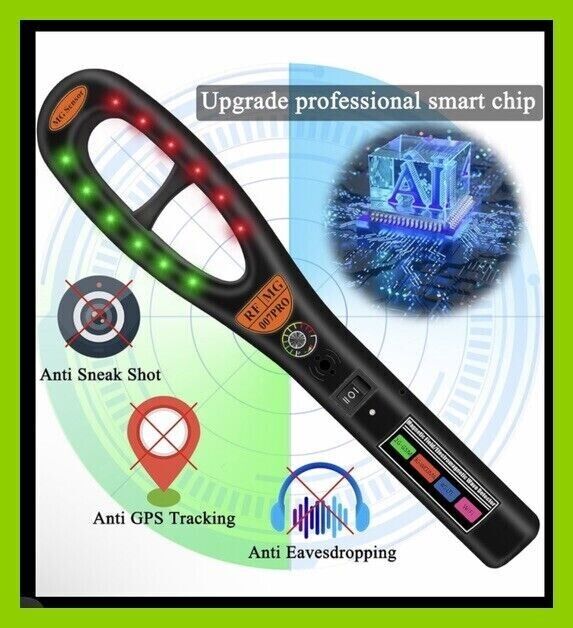 MAGNET ELECTROMAGNETIC WAVE Hidden Device DETECTOR GPS Spy Bug Tracker