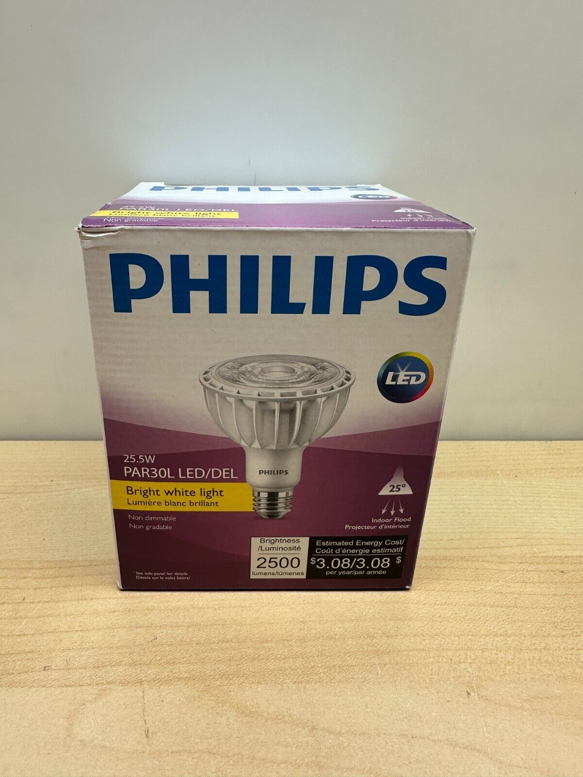 Philips PAR30L LED TrueForce PAR 2500 lumen 25.5W E26 Base 3000K Warm White