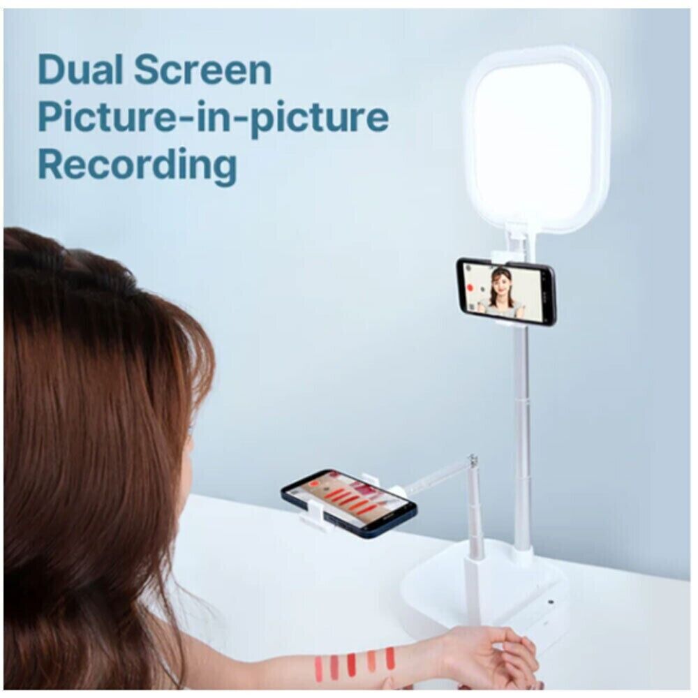 Ulanzi K14 Live Streaming Fill Light & Stand 108 LED Bluetooth Overhead Live 2ph