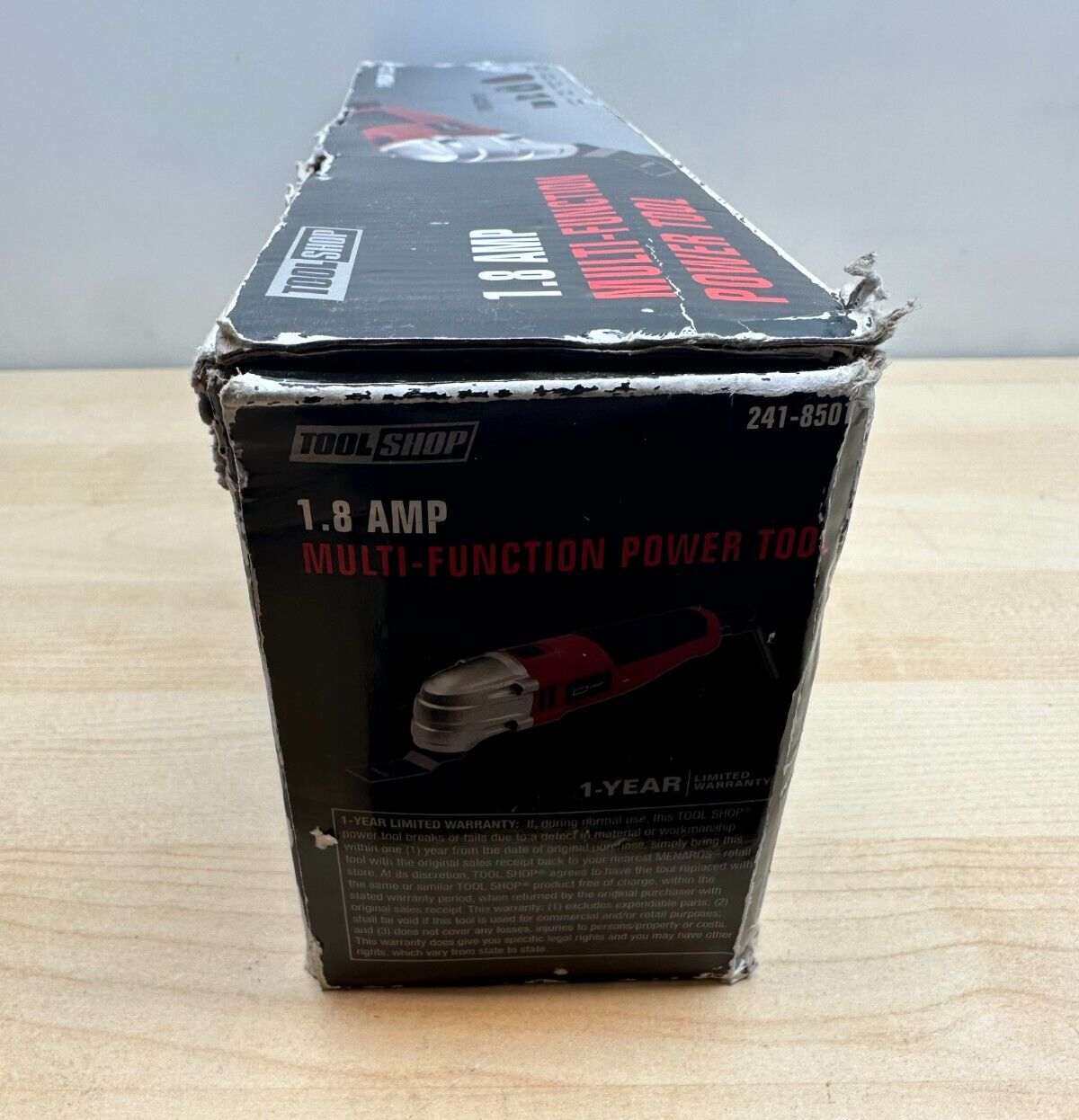 Tool Shop Oscillating Multitool Kit 241-8501 21000RPM 7-Piece Accessory