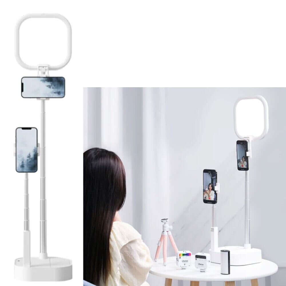 Ulanzi K14 Live Streaming Fill Light & Stand 108 LED Bluetooth Overhead Live 2ph