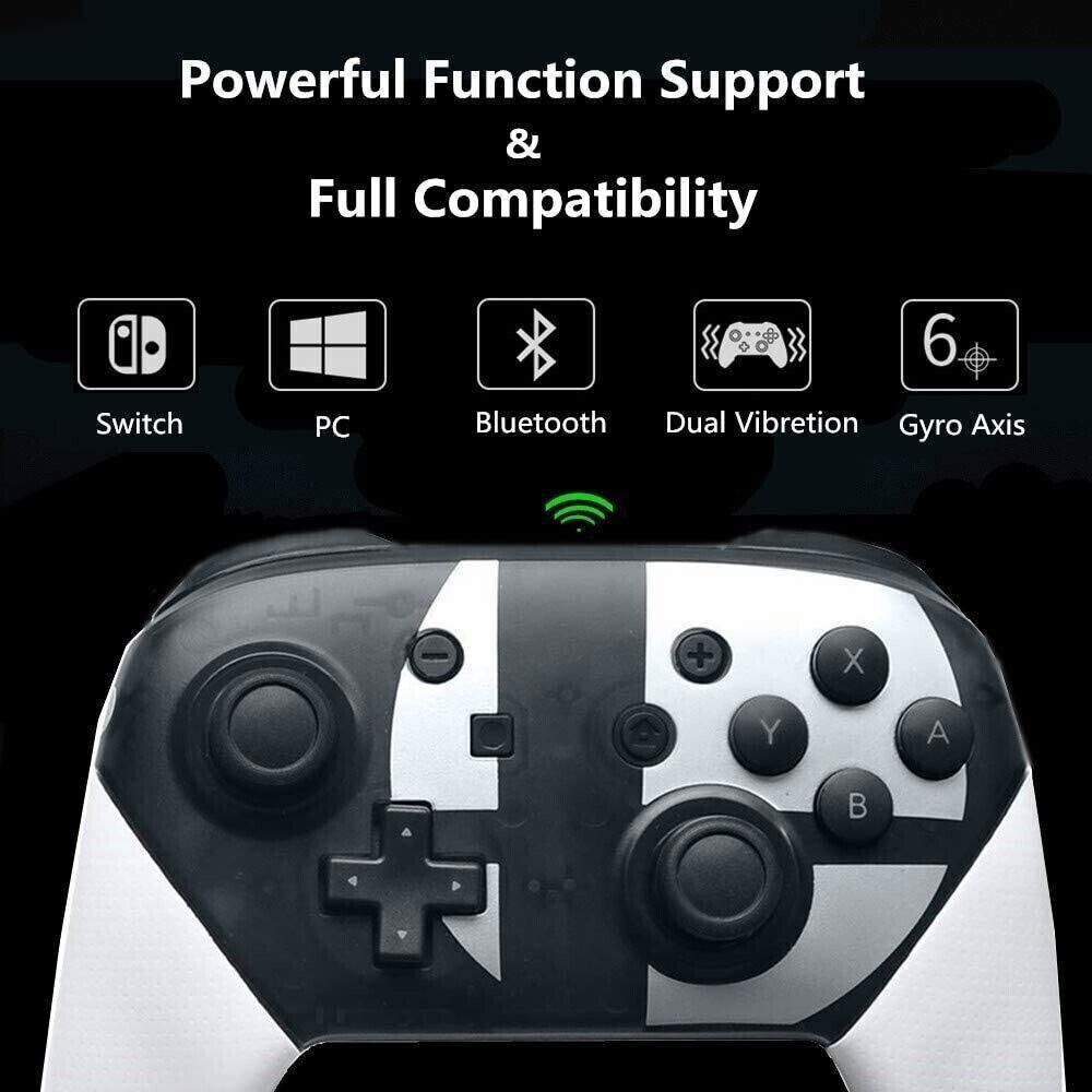Brand New Switch Pro Controller for Nintendo Switch Switch OLED Black and White