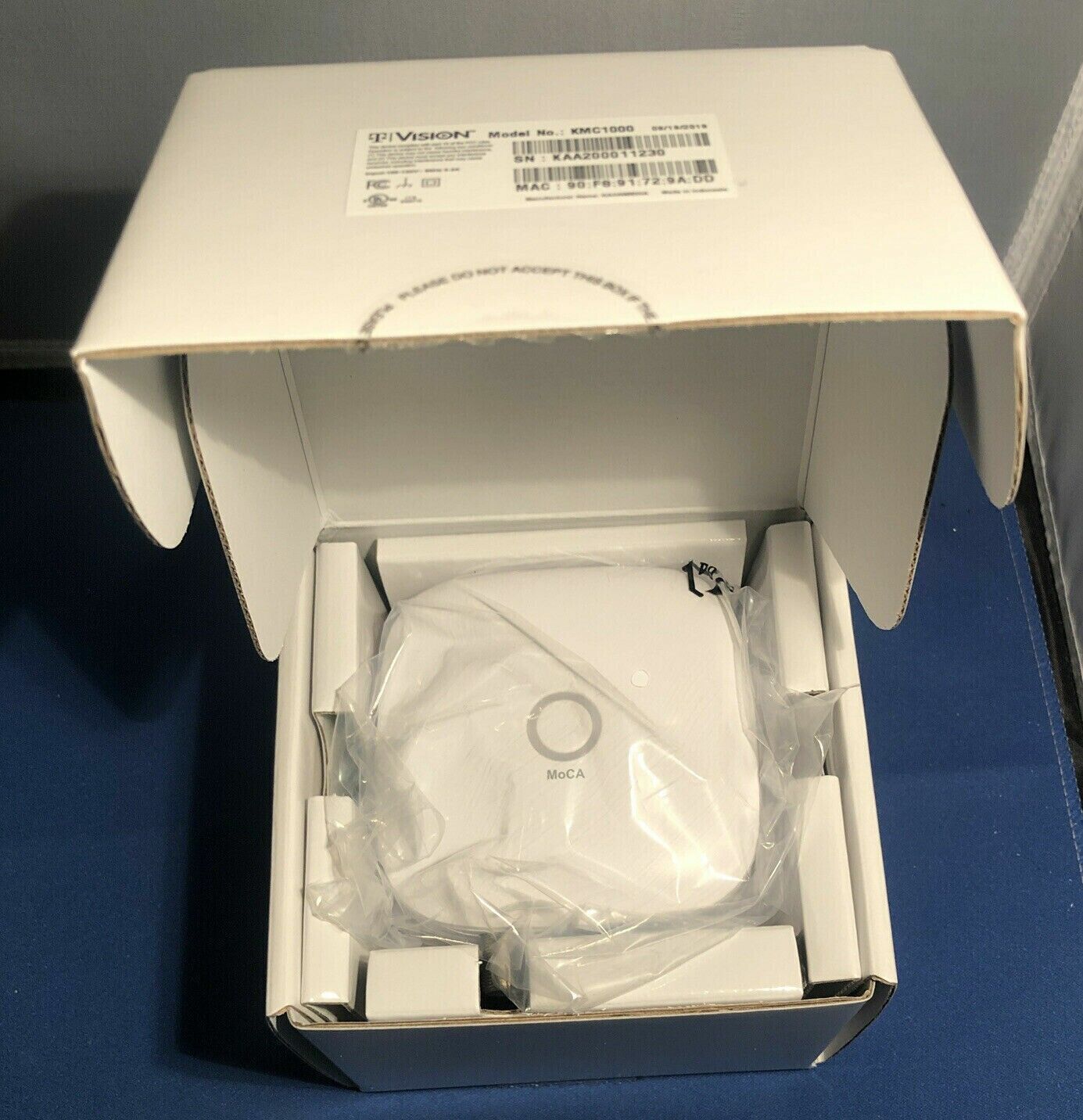 KMC1000 MoCA Coax to Ethernet Adapter Adaptor MoCA 2.0 500 Mbps