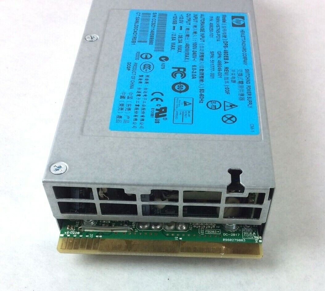 HP 460w Server Power Supply DPS-460EB A 499250-101 499249-001