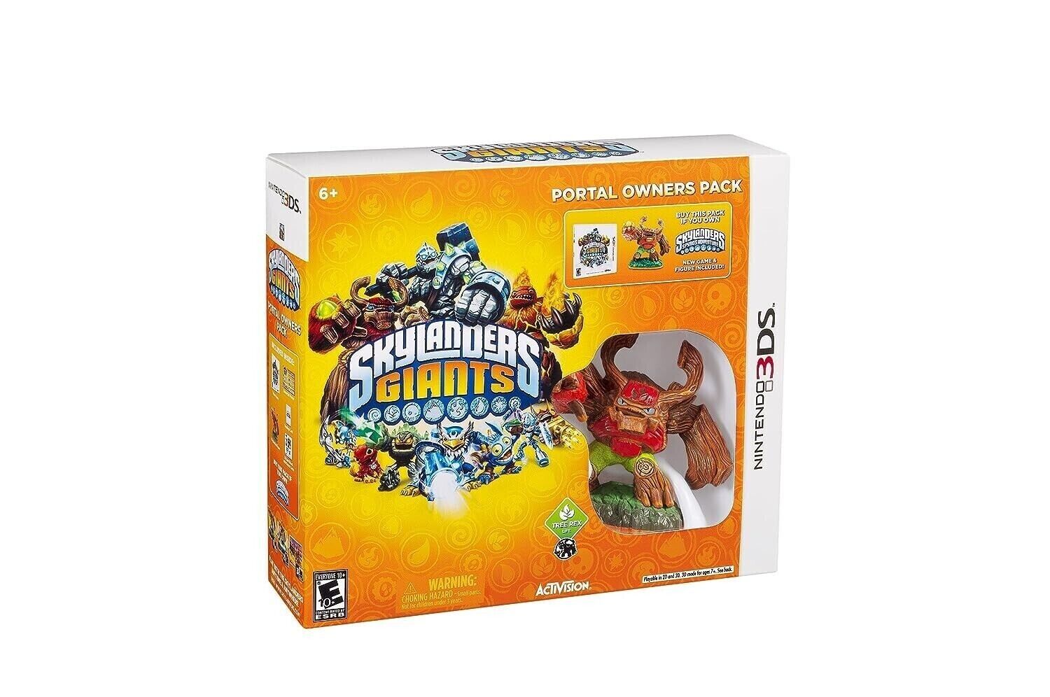 Nintendo 3DS Skylanders Giants Portal Owners Pack Tree REX New SEALED BOX