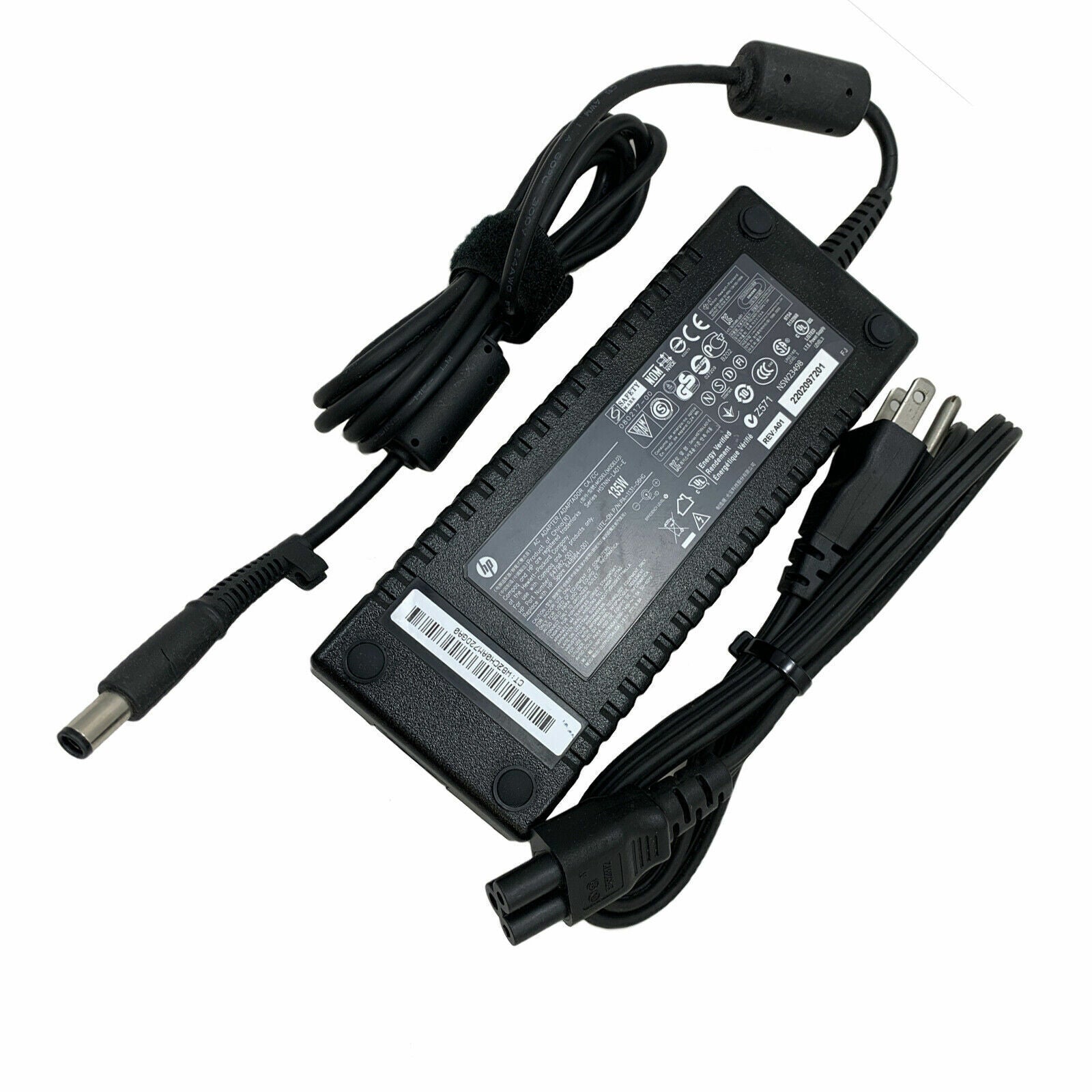 HP Compaq 135W Smart AC Power Adapter 397747-001 397803-001 PA-1131-08HC