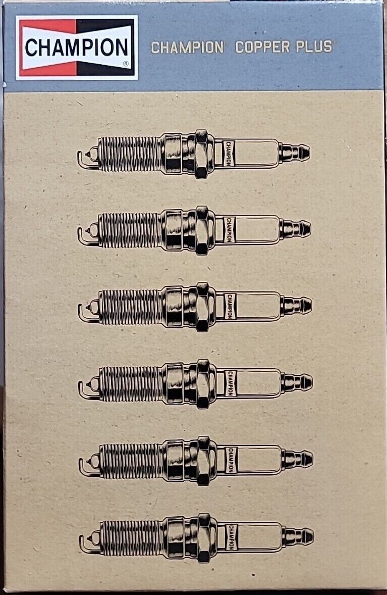 NEW!! Champion 401 Copper Plus Spark Plug - RS12YC - 6 PACK