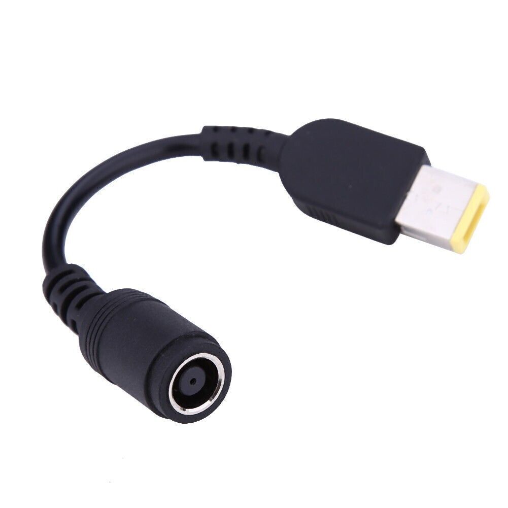 Tip Converter Lenovo ThinkPad Round to Rectangular Power Adapter Cable 0B47046