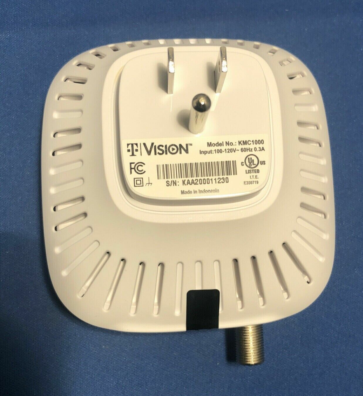 KMC1000 MoCA Coax to Ethernet Adapter Adaptor MoCA 2.0 500 Mbps