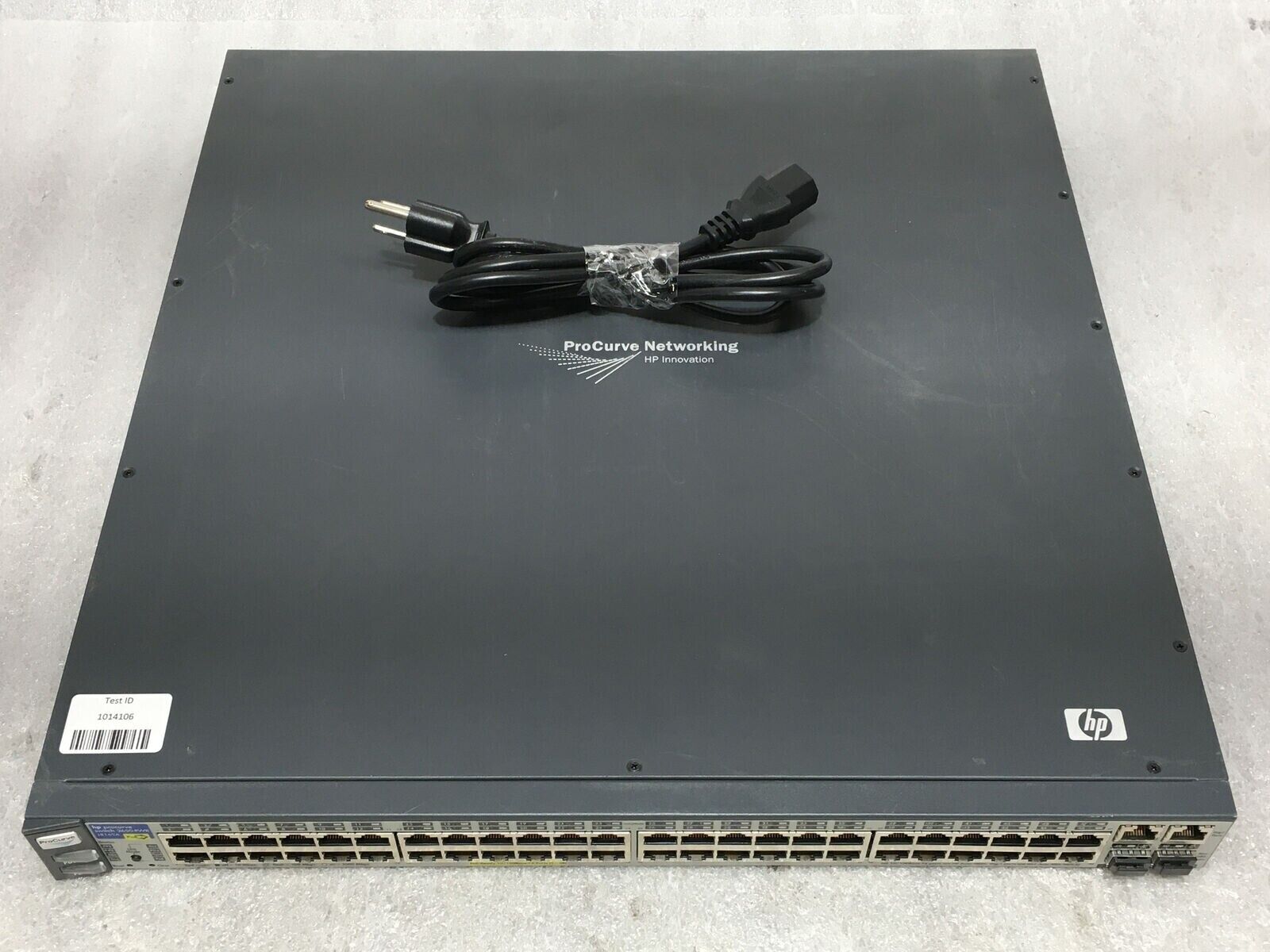 HP ProCurve 2650-PWR J8165A 48 Port PoE Managed Gigabit Ethernet Switch TESTED
