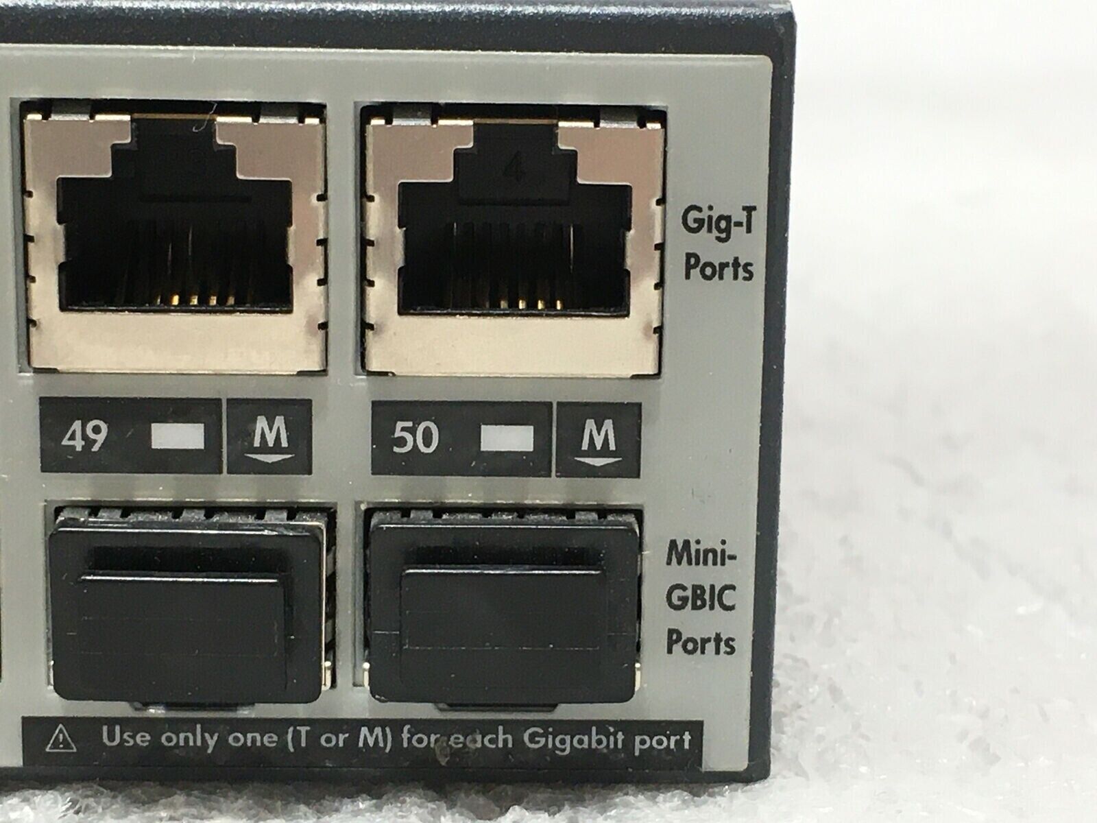 HP ProCurve 2650-PWR J8165A 48 Port PoE Managed Gigabit Ethernet Switch TESTED