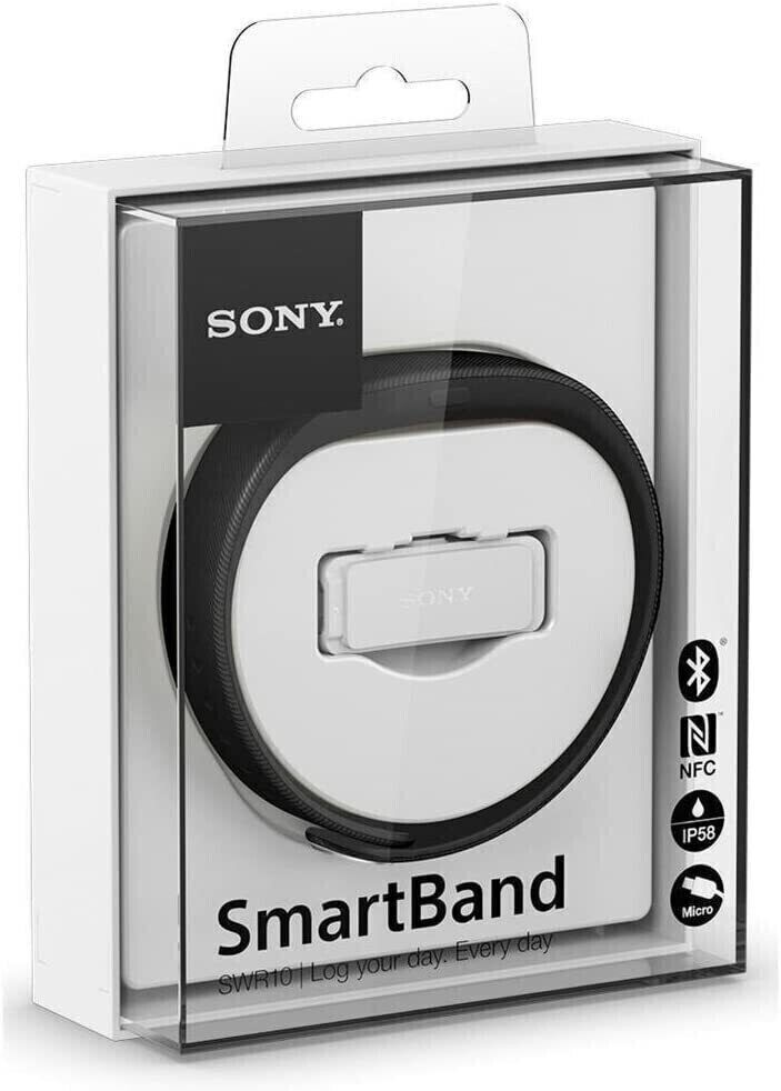 NEW OEM SONY SMARTBAND SWR10 BLUETOOTH WIRELESS ACTIVITY TRACKER Black