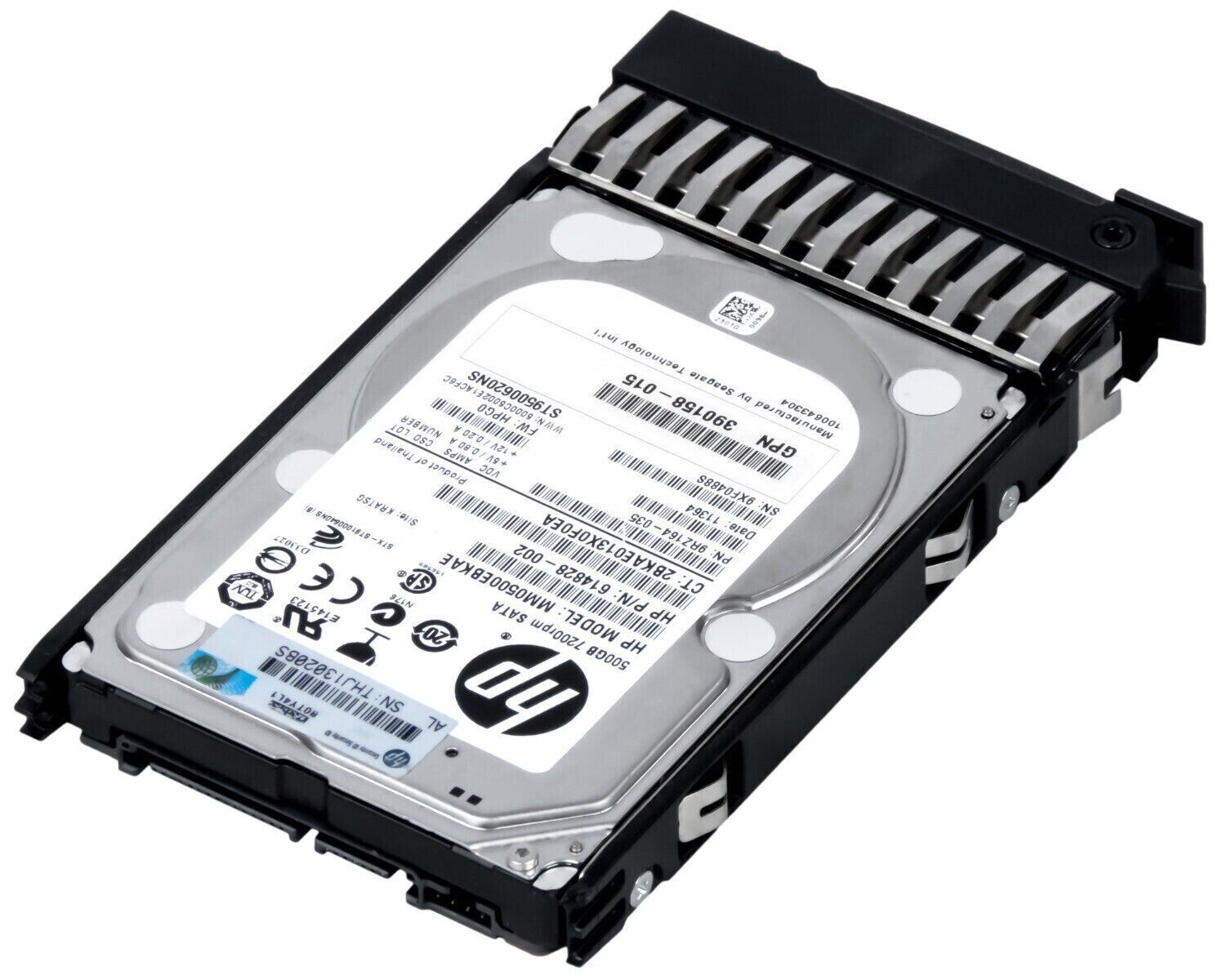HP MM0500EBKAE 500GB 3G SAS 7200RPM Dp SFF 2.5' 508035-001 614828-002