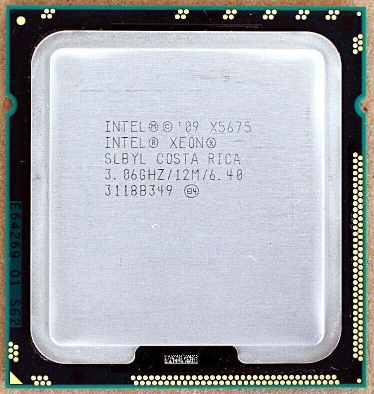 Intel Xeon X5675 SLBYL 3.06GHz 6 Core LGA 1366 CPU Processor