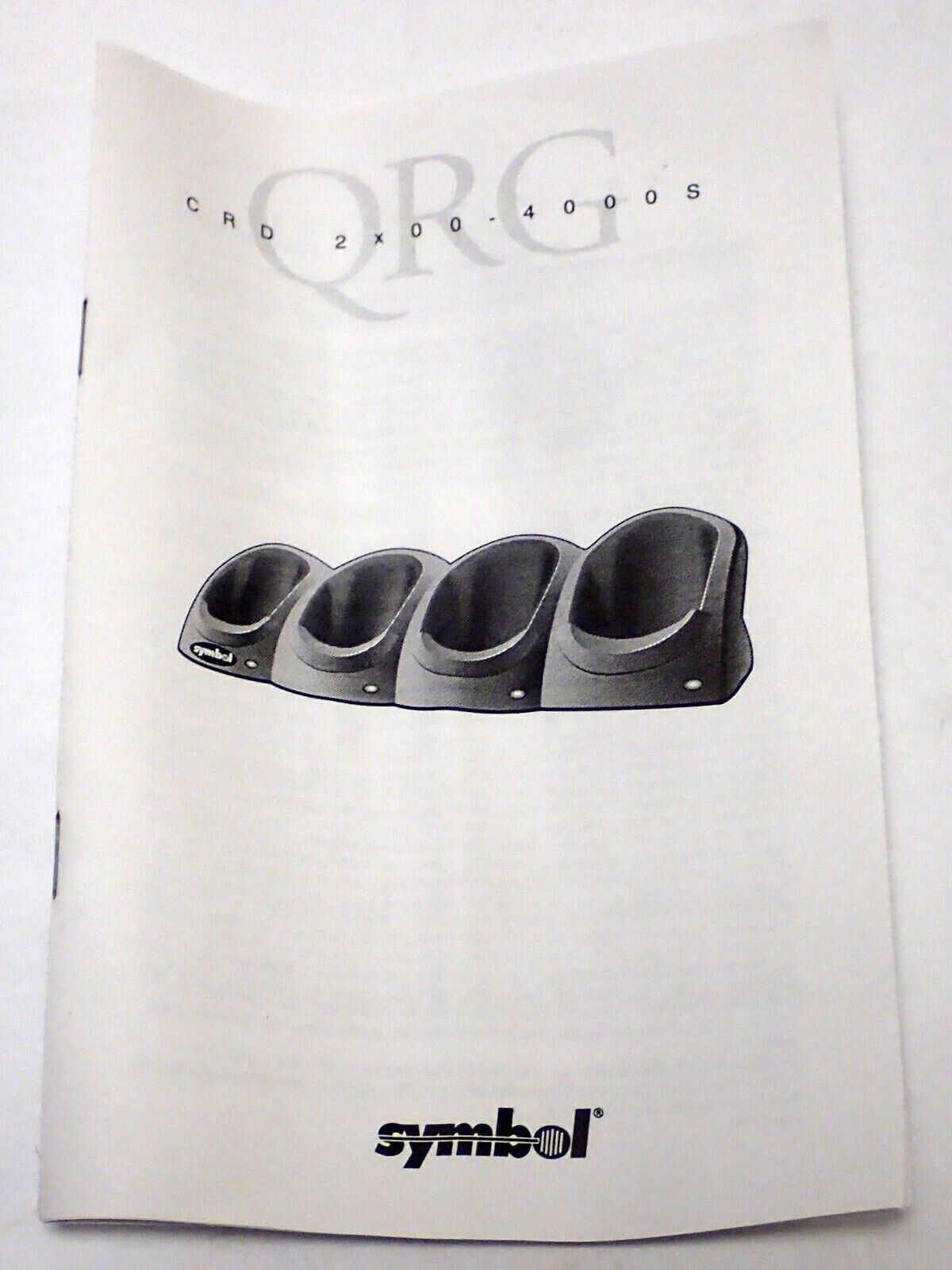 S.T.I. SYMBOL CRD2X00-4000S 4-SLOT Serial/Charging Cradle CRD2X004000S