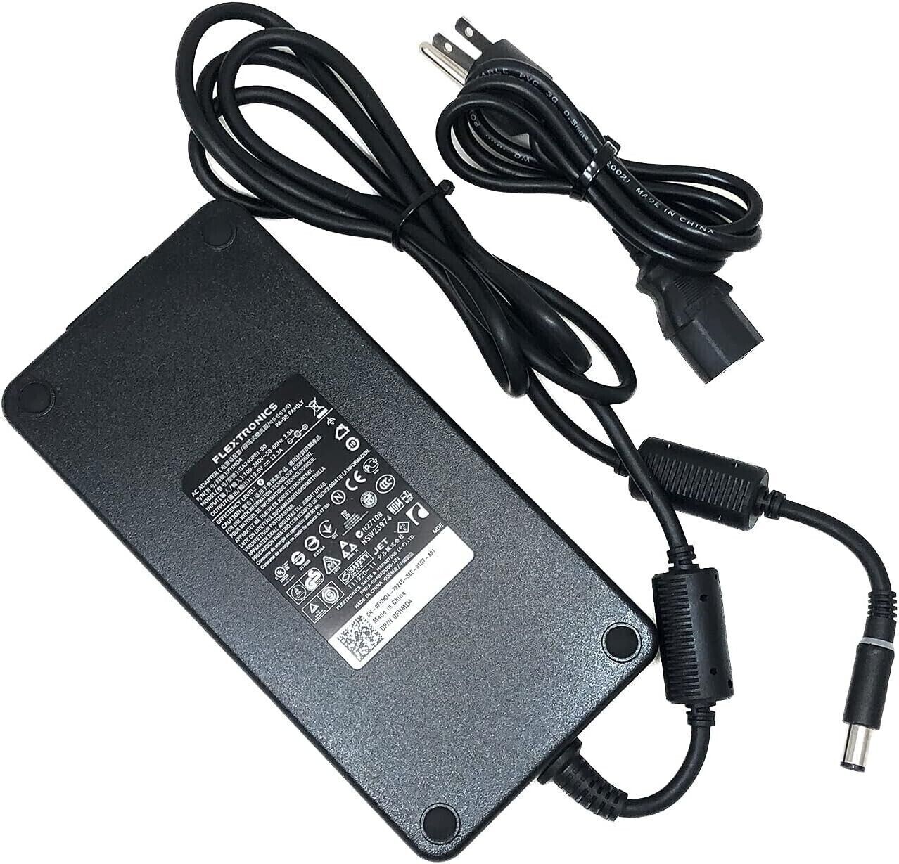 Genuine OEM Flextronic 240W 19.5V 12.3A AC Laptop Power Charger GA240PE1-00