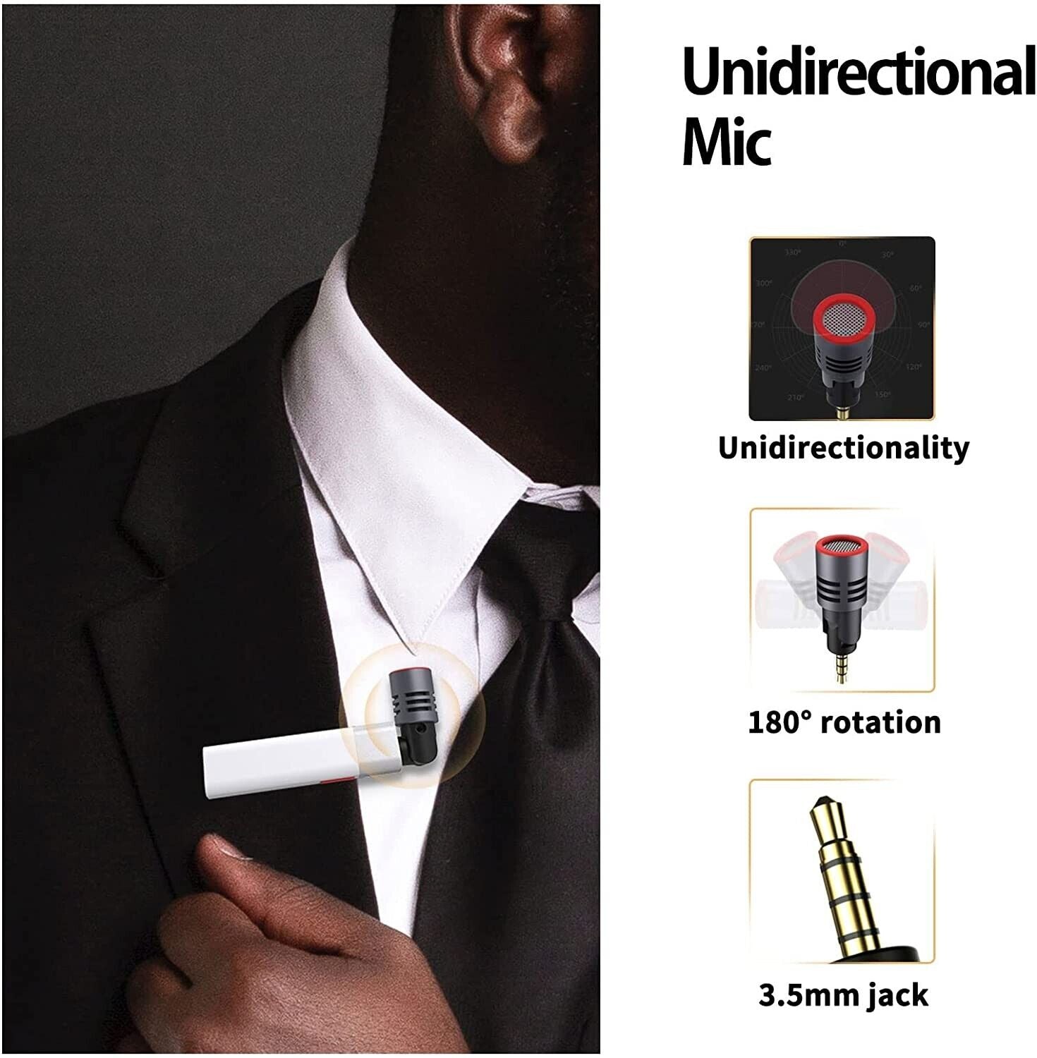 Sabinetek S610 Smartmike w SM-1 True Wireless Stereo Levalier Mic