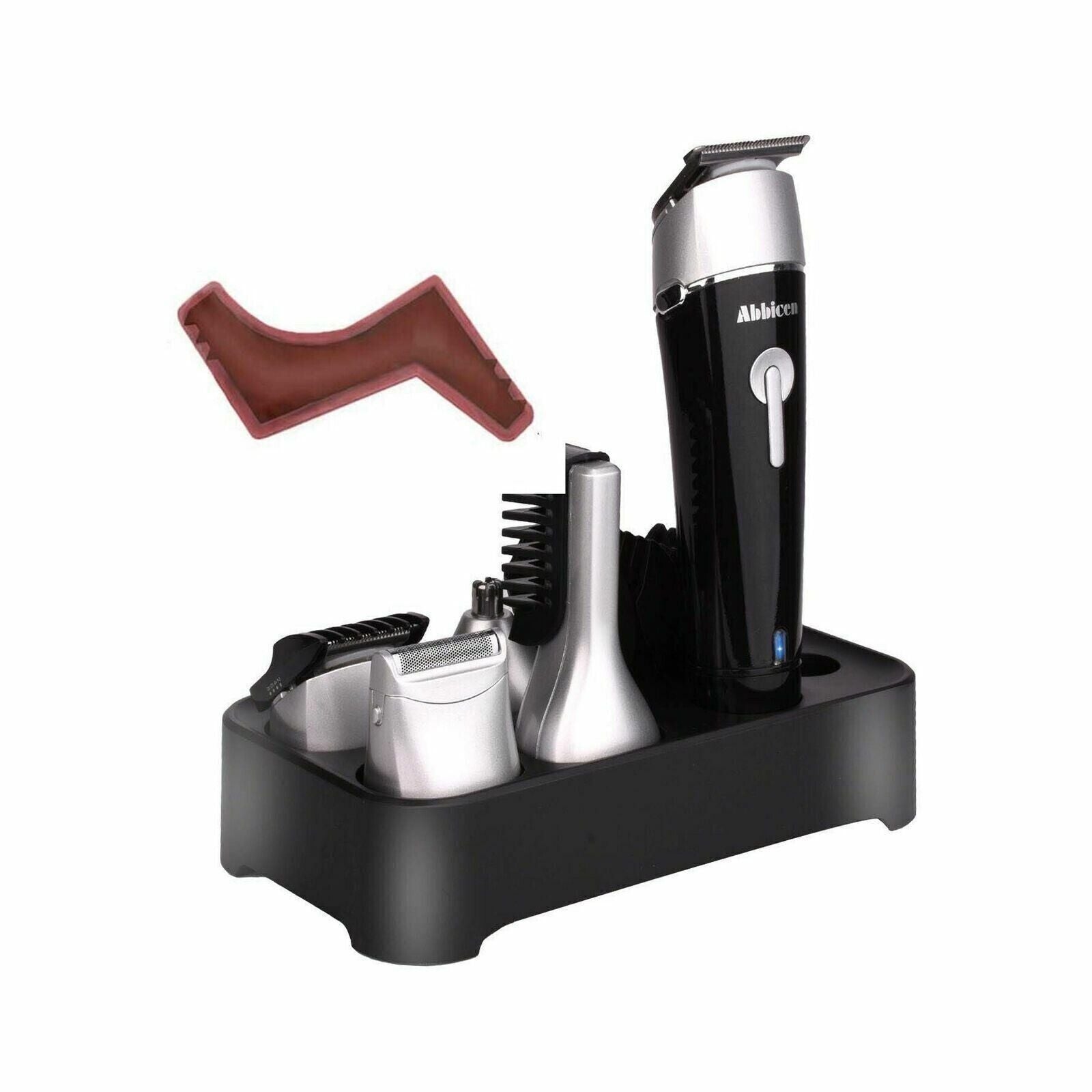 Abbicen Multi-functional Recharqeable Beard Trimmer 5 in 1 Men's Grooming Kit...