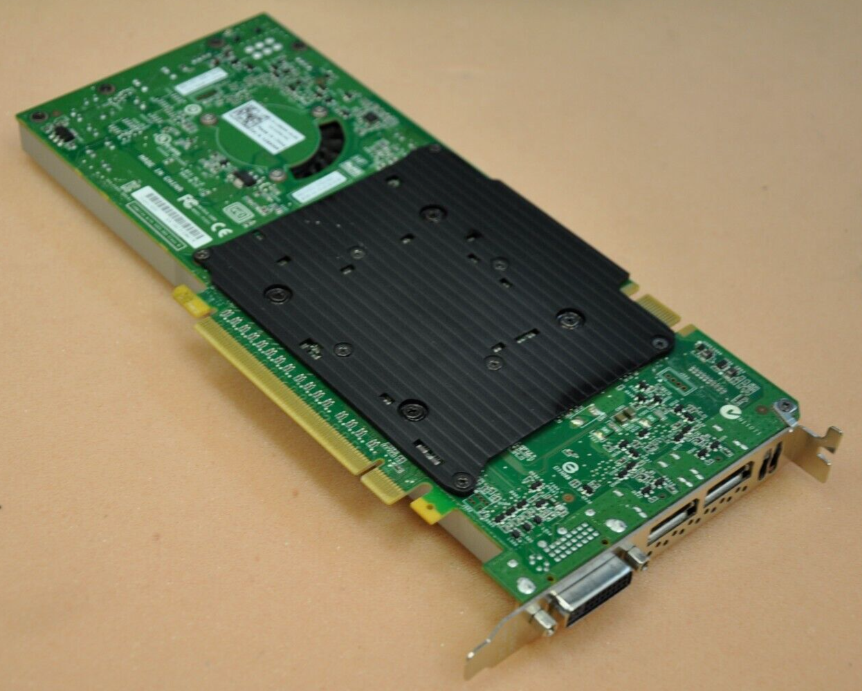 DELL PCI-e x16 NVIDIA Quadro 4000 2GB GDDR5 RAM Video Graphics Card DP/N 038XNM