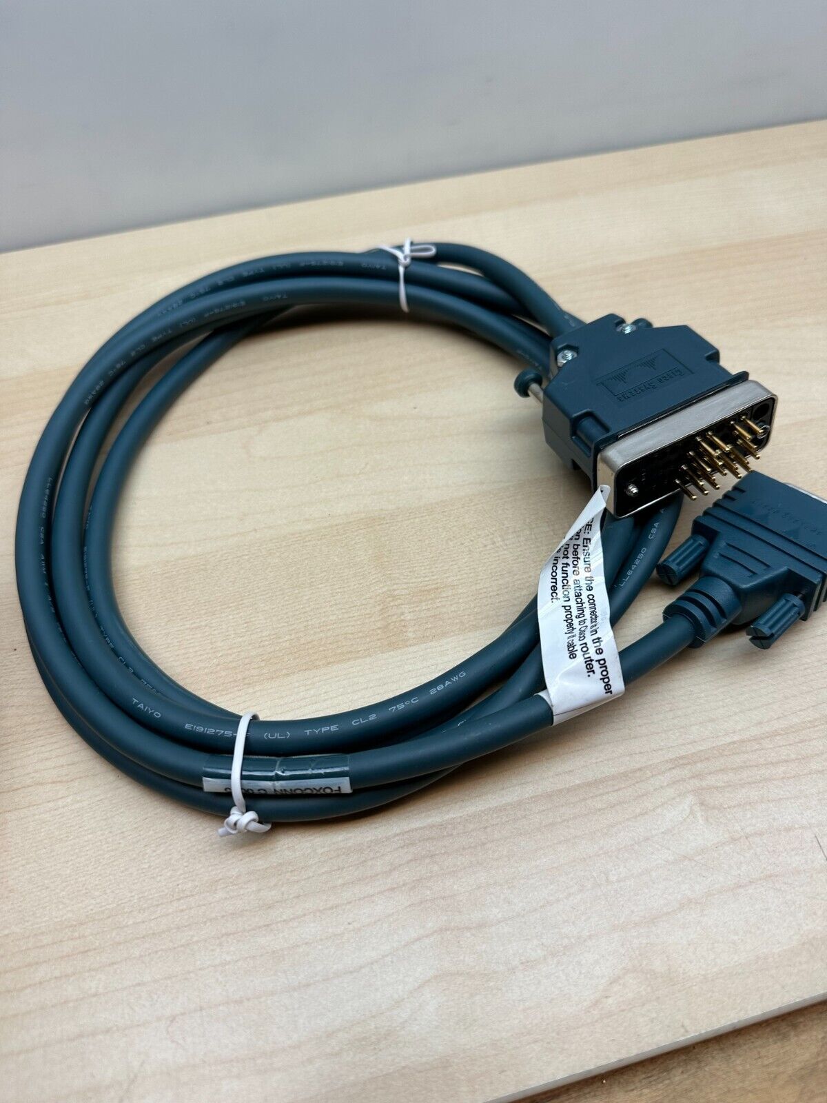 OEM CISCO CAB-V35MT LFH60 MALE TO V.35 DTE MALE 10FT/3M SERIAL CABLE 72-0791-01