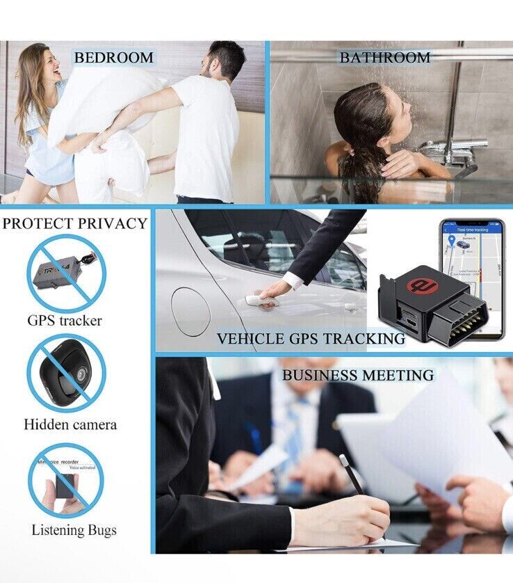 MAGNET ELECTROMAGNETIC WAVE Hidden Device DETECTOR GPS Spy Bug Tracker