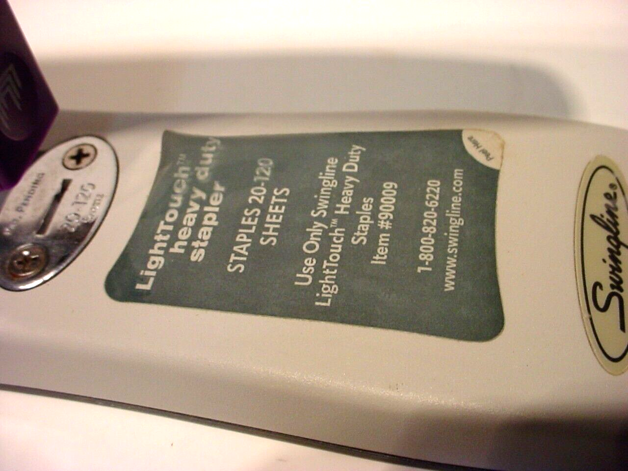 Swingline 90009 Light Touch Heavy Duty Stapler With Staples 20-120 Pages Exc