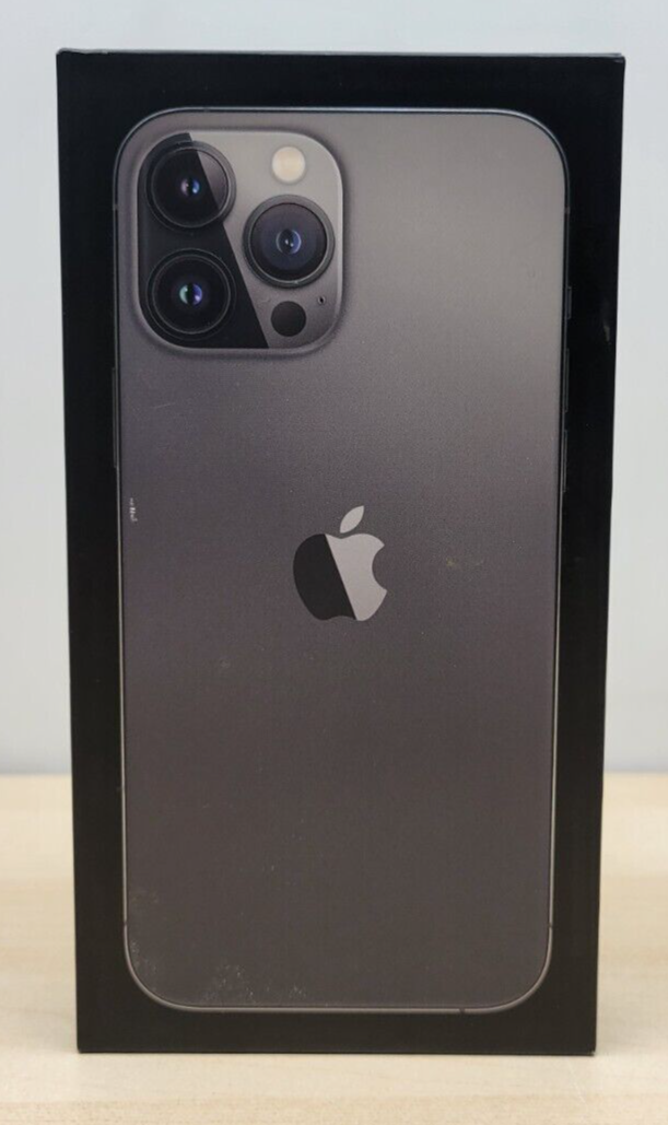 OEM RETAIL BOX For Iphone 13 Pro Max Graphite 256GB 194252696965
