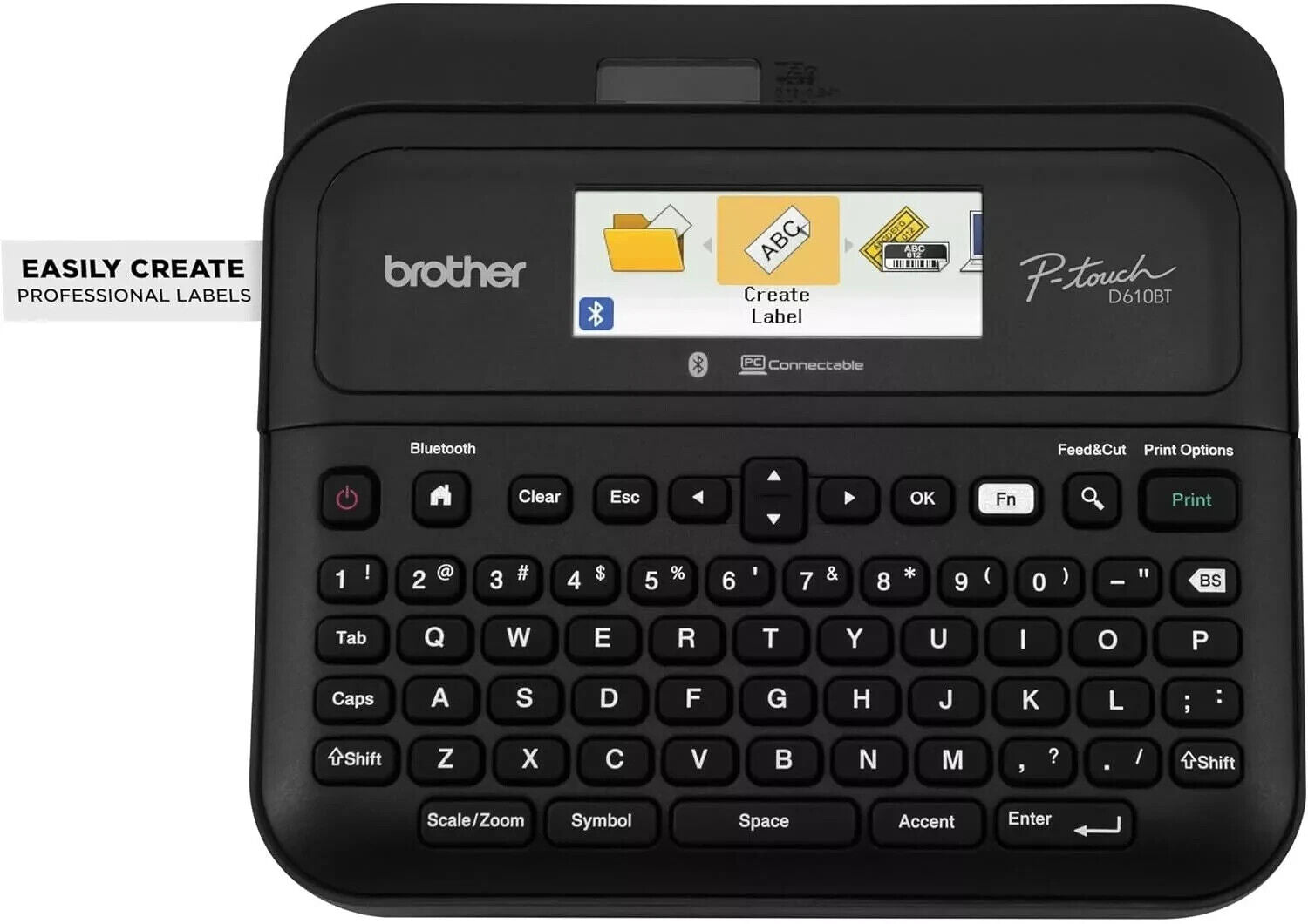 P-Touch PT- D610BT Business Professional Connected Label Maker