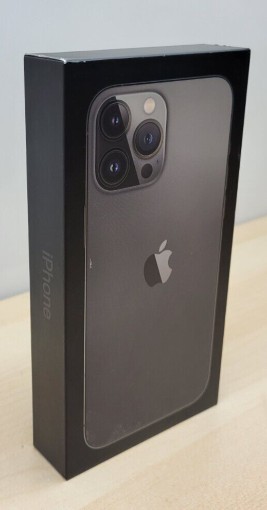 OEM RETAIL BOX For Iphone 13 Pro Max Graphite 256GB 194252696965