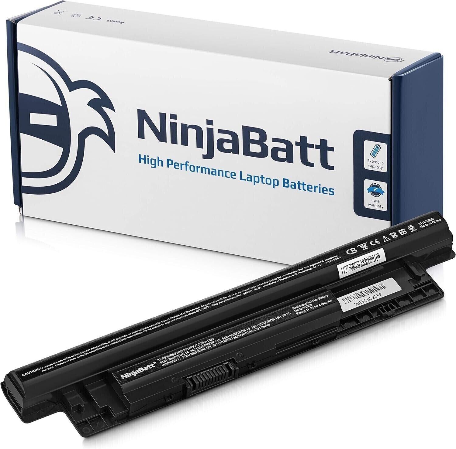 Laptop Battery for Dell MR90Y XCMRD Inspiron Latitude 3540 Vostro 242, 4400mAh