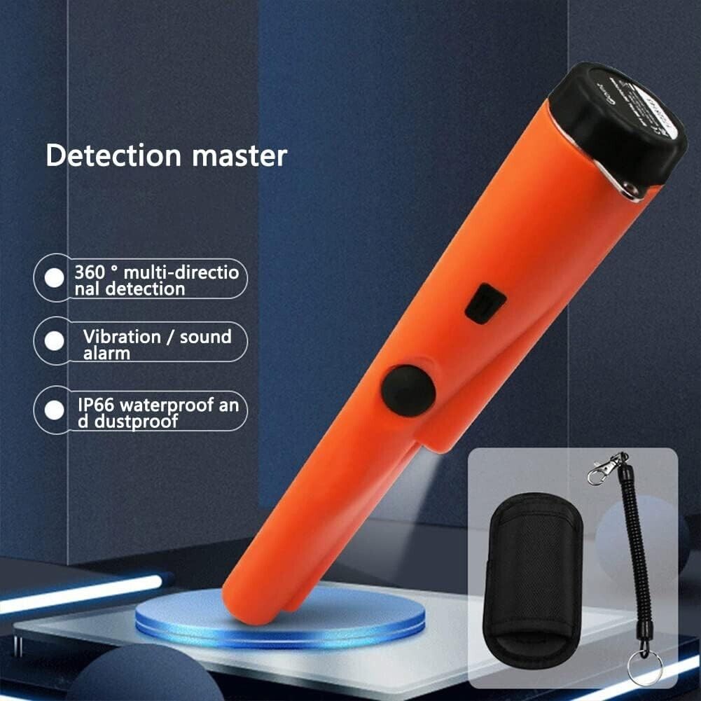 Kuman Pin Pointer Water Resistant Metal Detector with Holster