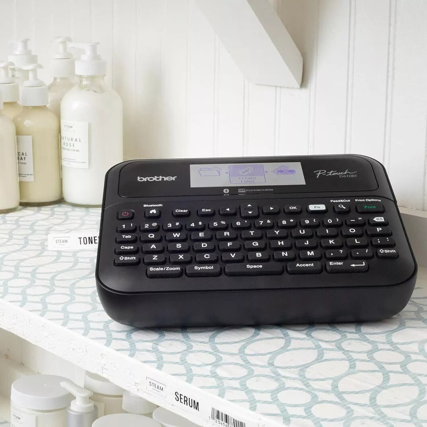 P-Touch PT- D610BT Business Professional Connected Label Maker